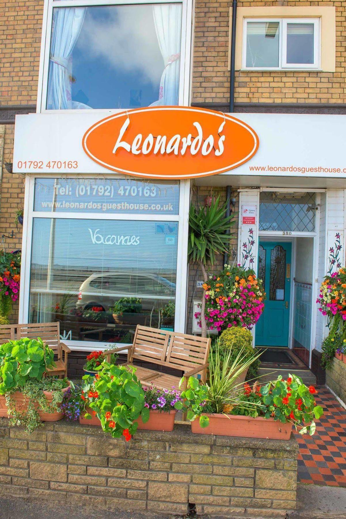 Leonardos Guest House Swansea Eksteriør bilde